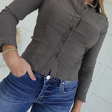 Anissa Button Down Top