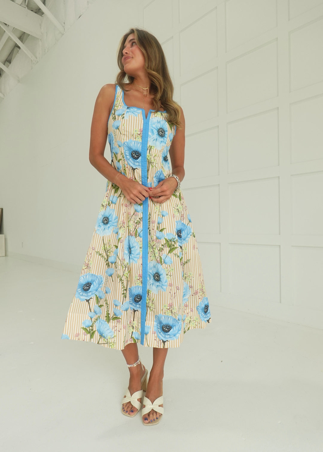 Florally Yours Midi Dress