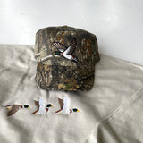 Leaf Print Mallard Hat