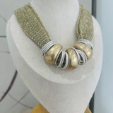 Mesh CZ Necklace