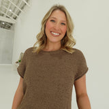 Mayson Knit Top - Mocha