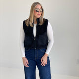 Feelin' Fall Vest - Black