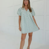 Aradalia Mini Dress - Green
