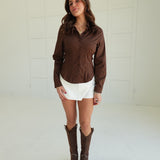 Lean With Me Skort - White