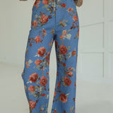 Lolita Floral Pants