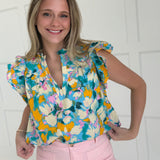 Analynn Floral Blouse