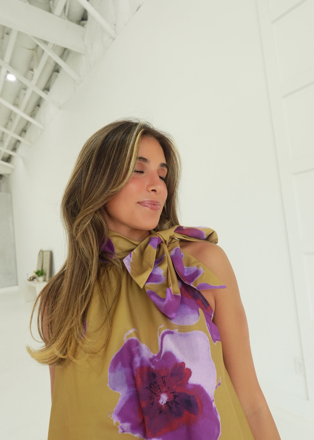 Marigold Mini Dress- Mustard
