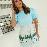 Scenic Slopes Mini Dress