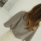 Prudence Cape Shape Top - Mocha