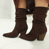 Ledrew Slouch Boot - Coffee