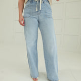 Clockwork Waist Tie Jeans