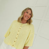 Lighter Spring Layer Cardi - Butter Yellow