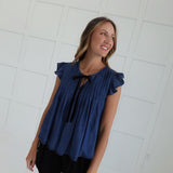 Cosby Denim Top