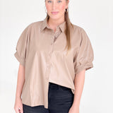 Ryle Leather Top