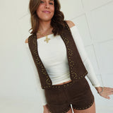 Million $ Studded Set - Brown
