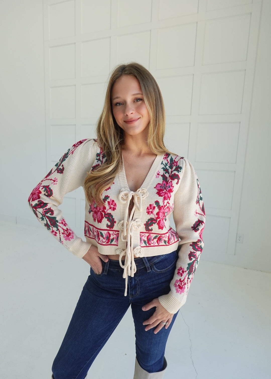 Wilter Away Sweater - Ivory