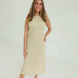 Cadence Midi Dress - Khaki