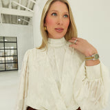 Chaste Jacquard Blouse