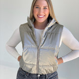 Shell Shock Vest - Taupe