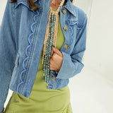 Mateo Scallop Placket Jacket