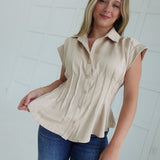 Naomi Corset Top - Taupe