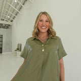 Olivia Collared Blouse