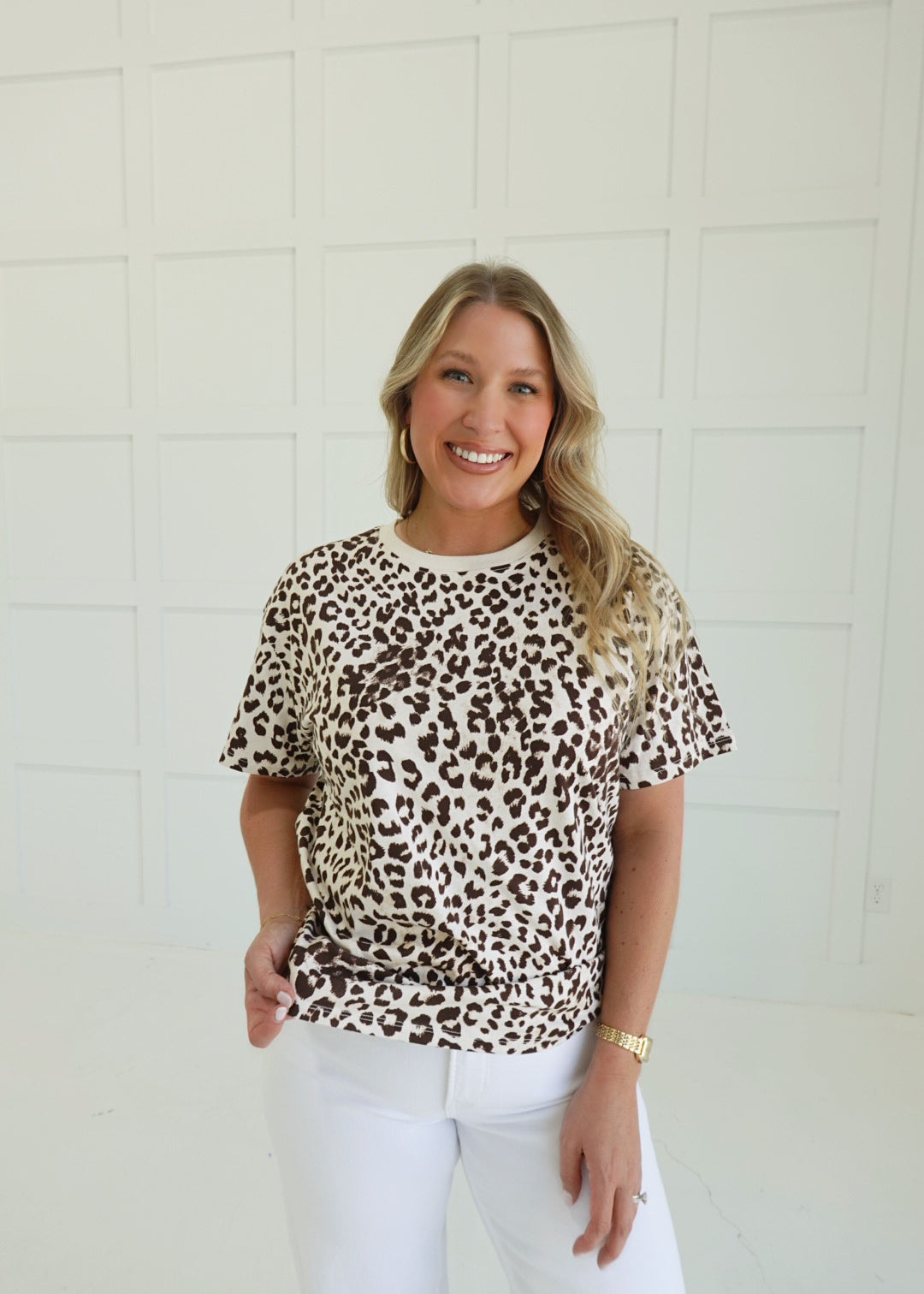 Cleo Printed Top