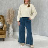 Never Shy Wide Leg Pants