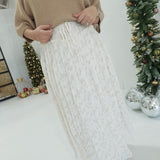 Fall of Eden Maxi Skirt - Cream