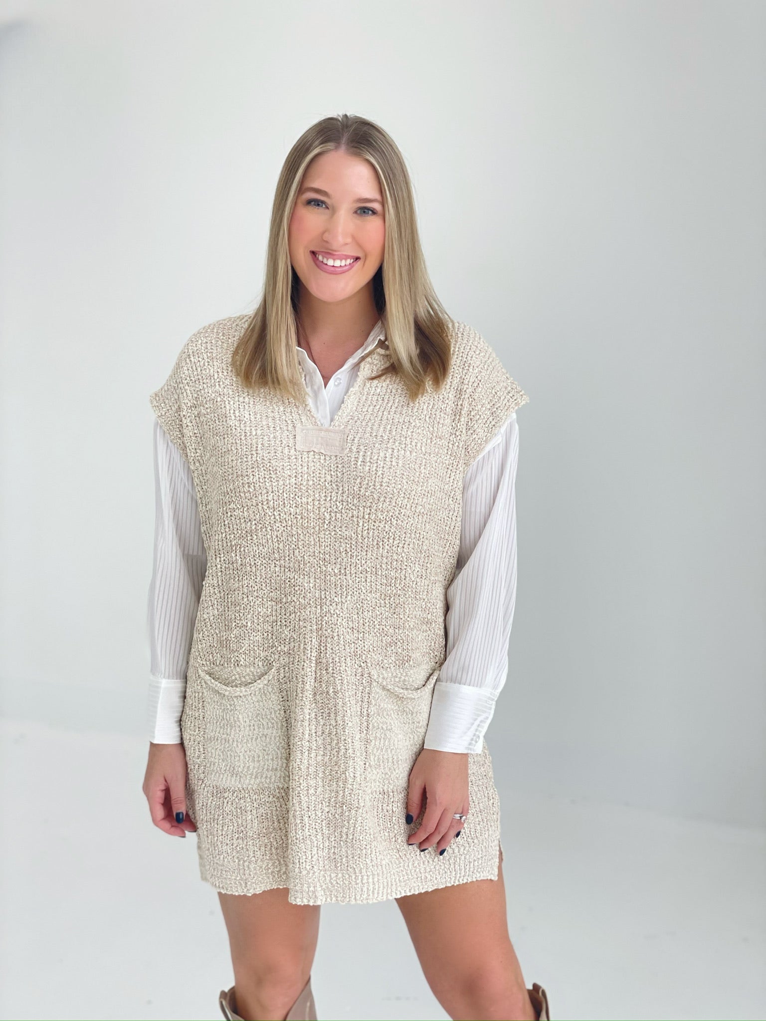 Feeling Free Tunic Sweater