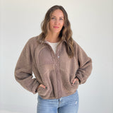 Autumn Breeze Jacket - Mocha