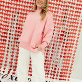 Side Quest Sweater - Pink