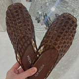 Capri Jelly Mule - Brown