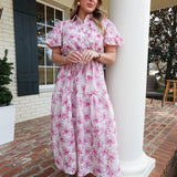 Lillibet Midi Dress - Pink