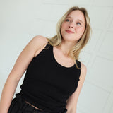 No Brainer Tank - Black