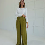 Sibly Trouser Pants - Olive