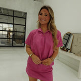 Edith Suede Set - Pink