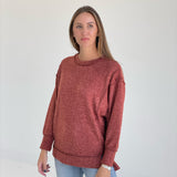 Camper Soft Sweater - Rust