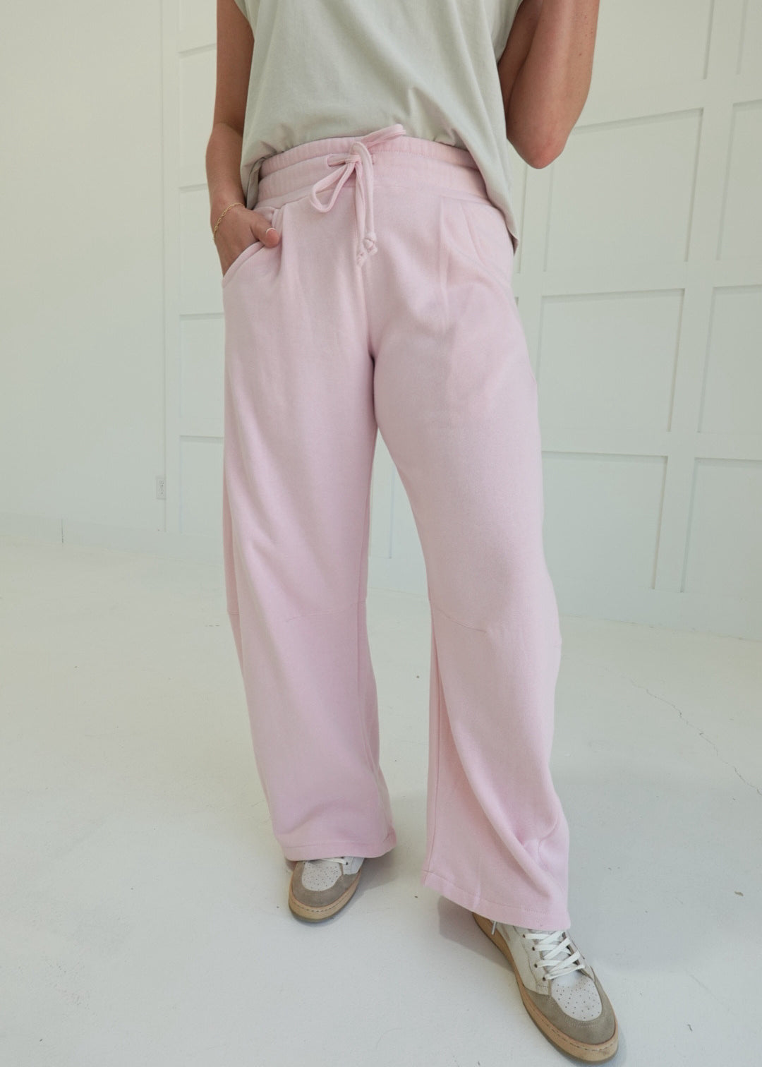 Davey Barrel Sweatpants - Pink