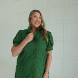 Florence Mini Dress - Forest