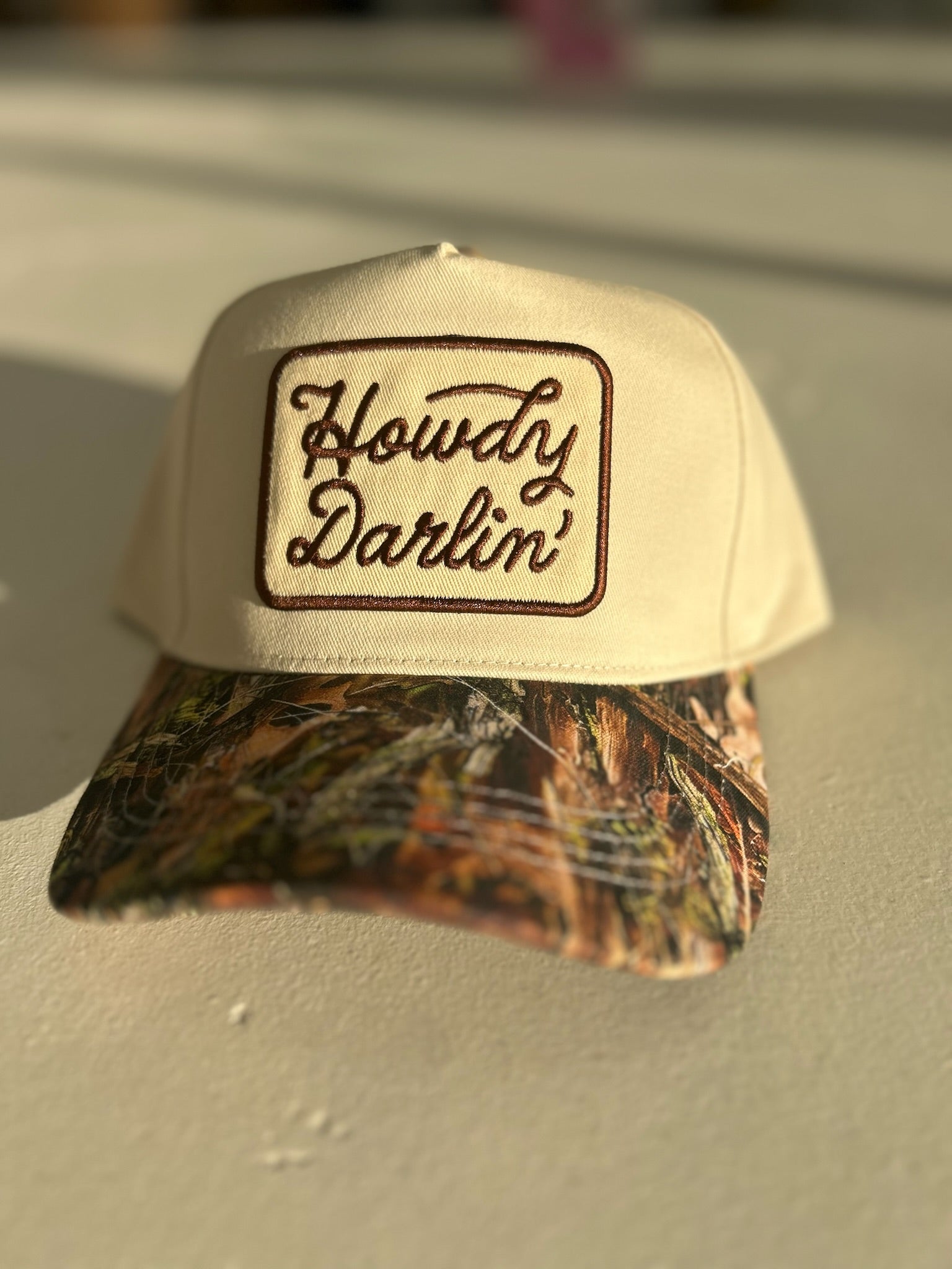 Patch Howdy Darlin Trucker Hat