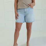 Mother Knows Denim Shorts