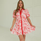 Cherry Blossom Mini Dress