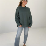 Unwind Scuba Pullover - Dk Green