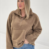 Coziest of Cozy Pullover - Mocha