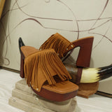 Bella Fringe Heel