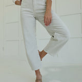 Penny Darted Barrel Jeans