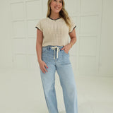 Clockwork Waist Tie Jeans
