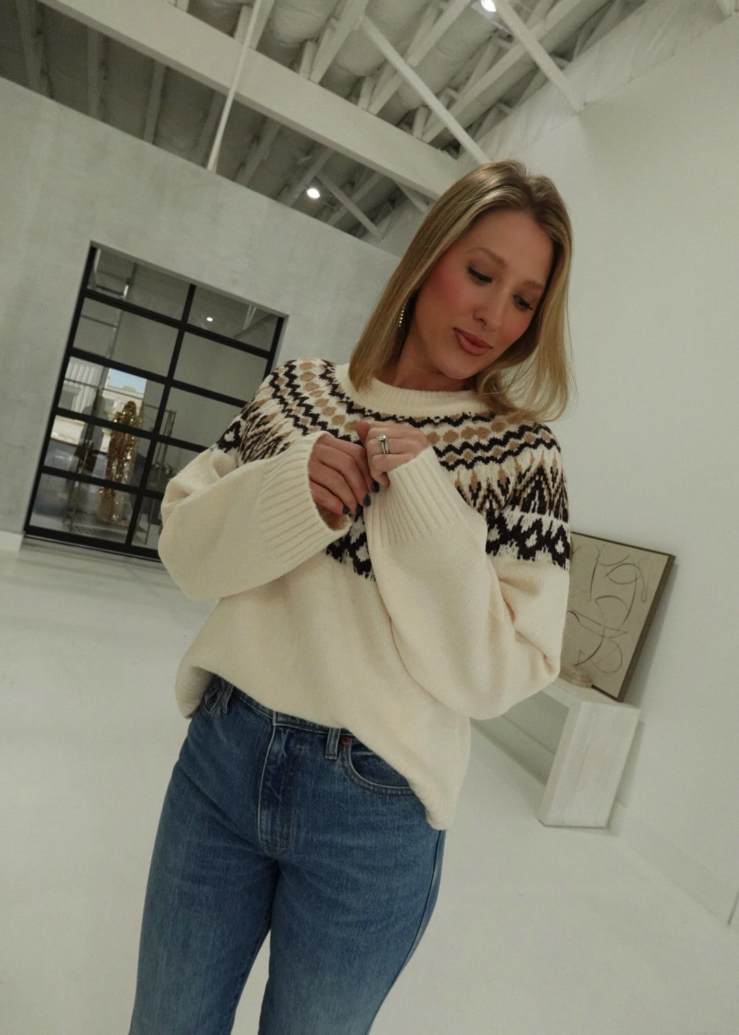 Elevation Crew Neck Sweater