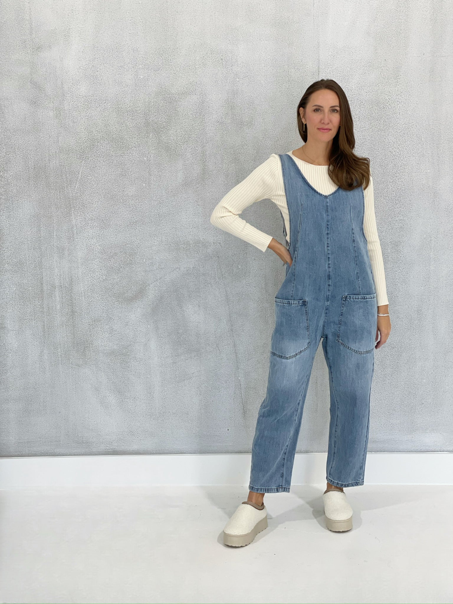 The Effect Denim Jumpsuit *CM